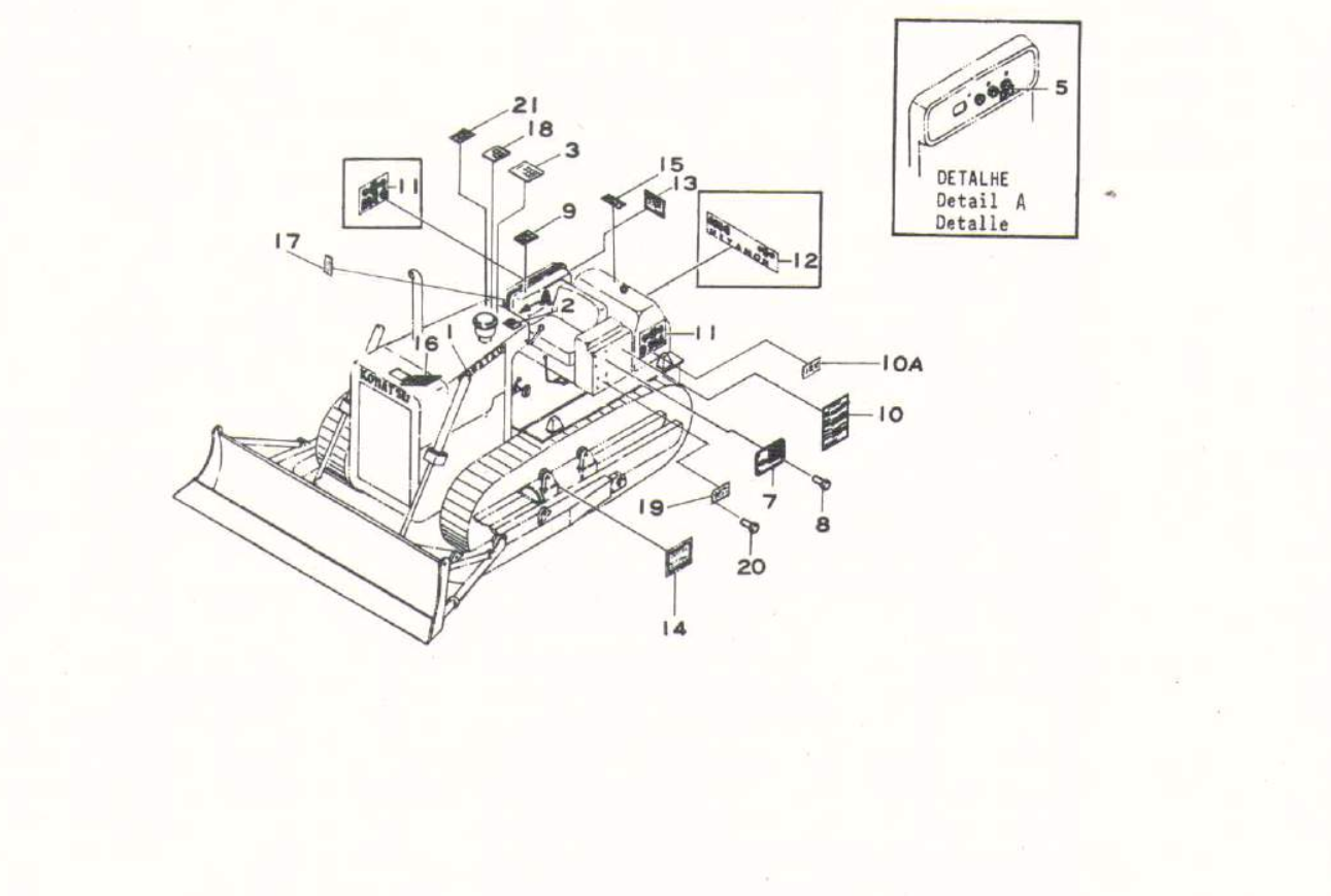 Catalogo Komatsu D50 15c B1000 Entre Outras - Portugues
