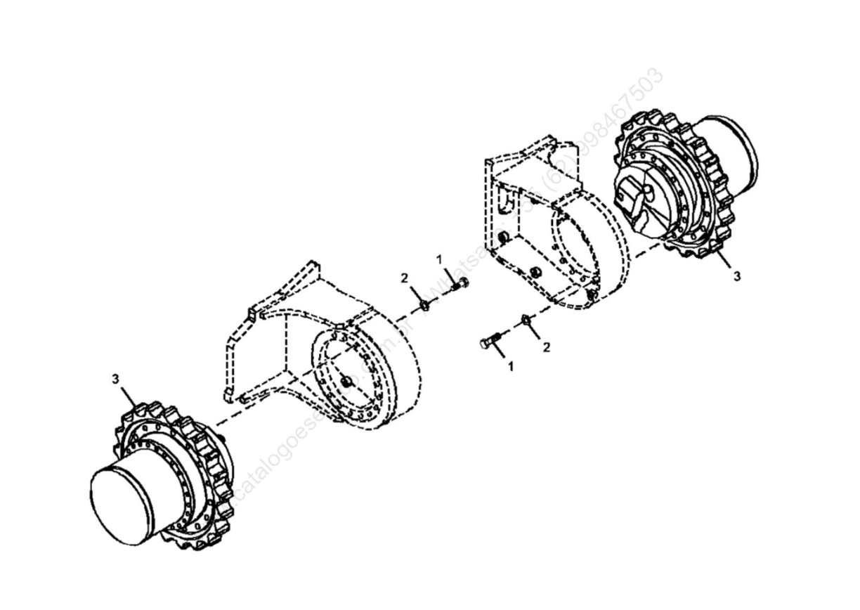 Catalogo de Pecas 130G Escavadeira John deere Completo em Portugues PDF
