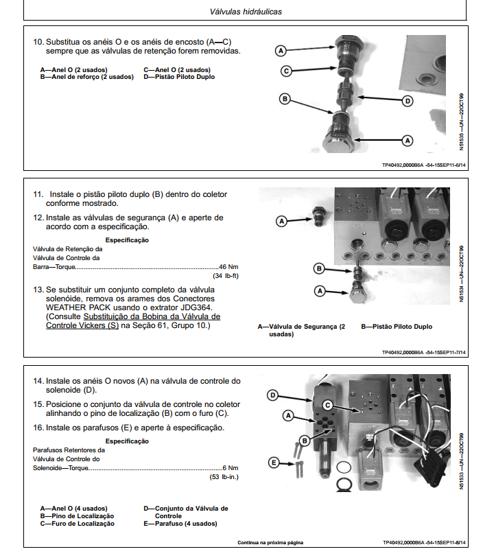 MANUAL DE SERVIÇO MECÂNICO JOHN DEERE - 4730 - PULVERIZADOR