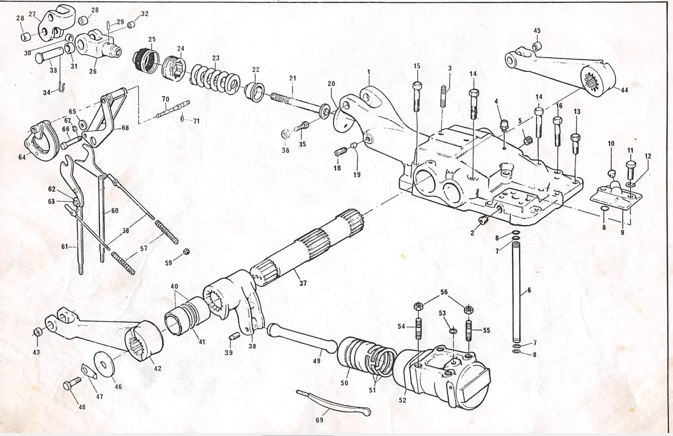Catalogo de Pecas MF65X Trator Massey Fergusson MF 65X PDf