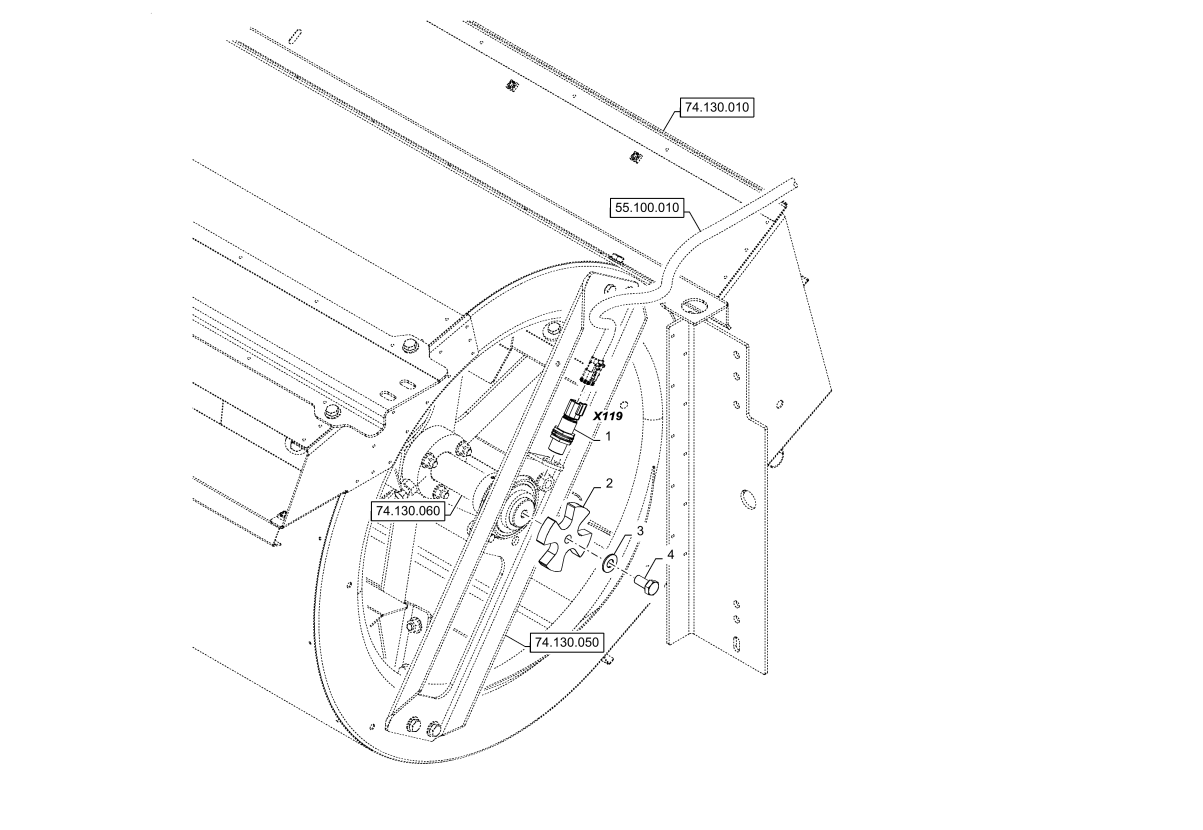 Catalogo De Pecas Colheitadeira TX5.90 Completo Em PDF