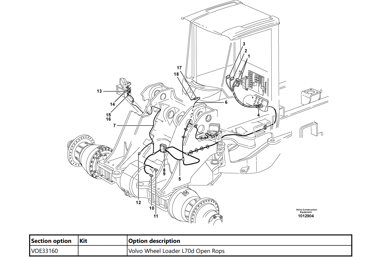 Catalogo De Pecas Pa Carregadeira Volvo - L70d - (em Portugu