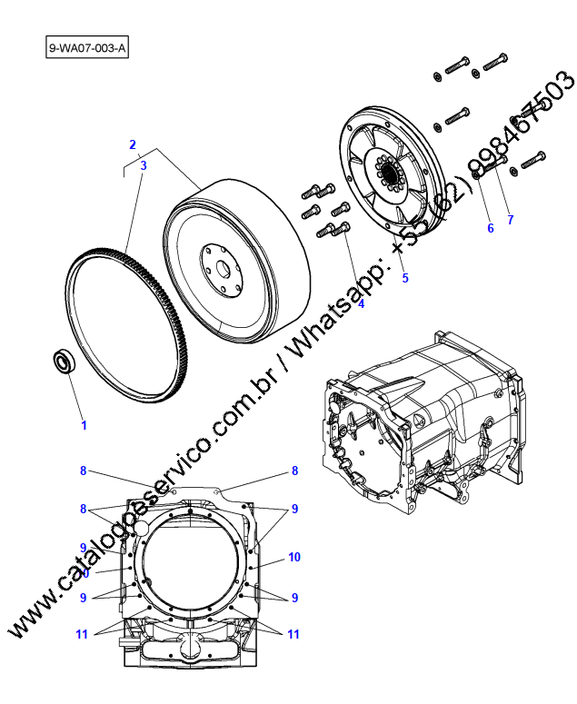 Catálogo De Peças MF6711R Massey Fergunson Trator
