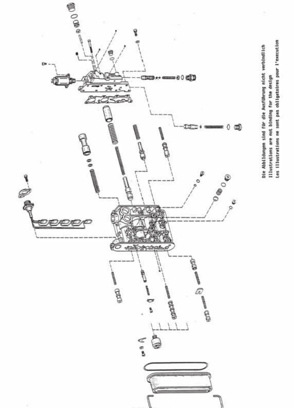 WG-180 · 200 · 208 · ZF PowerShift — transmissão, figura técnica 1