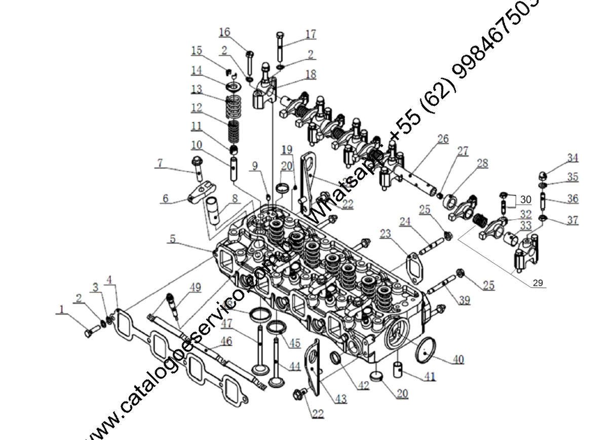 CATALOGO DE PEÇAS TRATOR U80 LS
