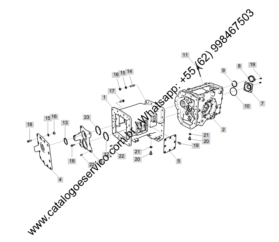 CATALOGO DE PEÇAS TRATOR U80 LS