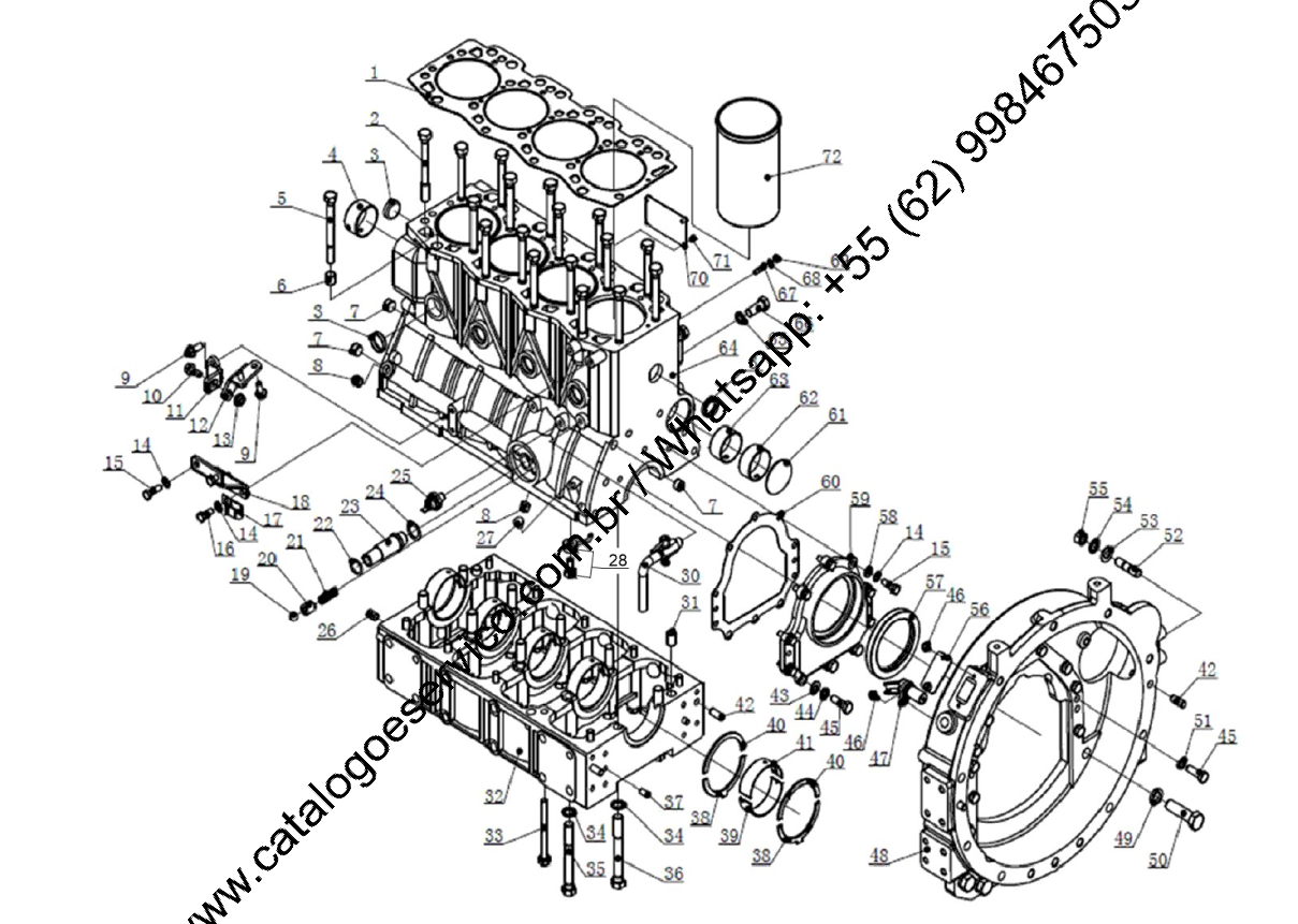 CATALOGO DE PEÇAS TRATOR U80 LS