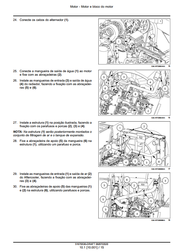 Manual de Servico Oficina TC4.90 TC5.90 TX4.90 TX5.90 Colheitadeira New Holland