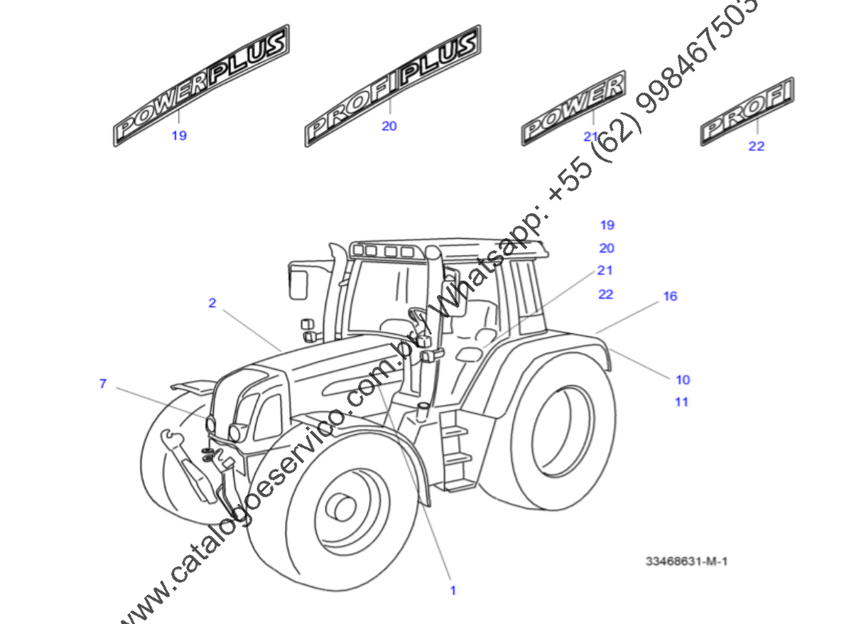 Catalogo de Pecas Tartor Fendt 728 GEN7 PDF Portugues