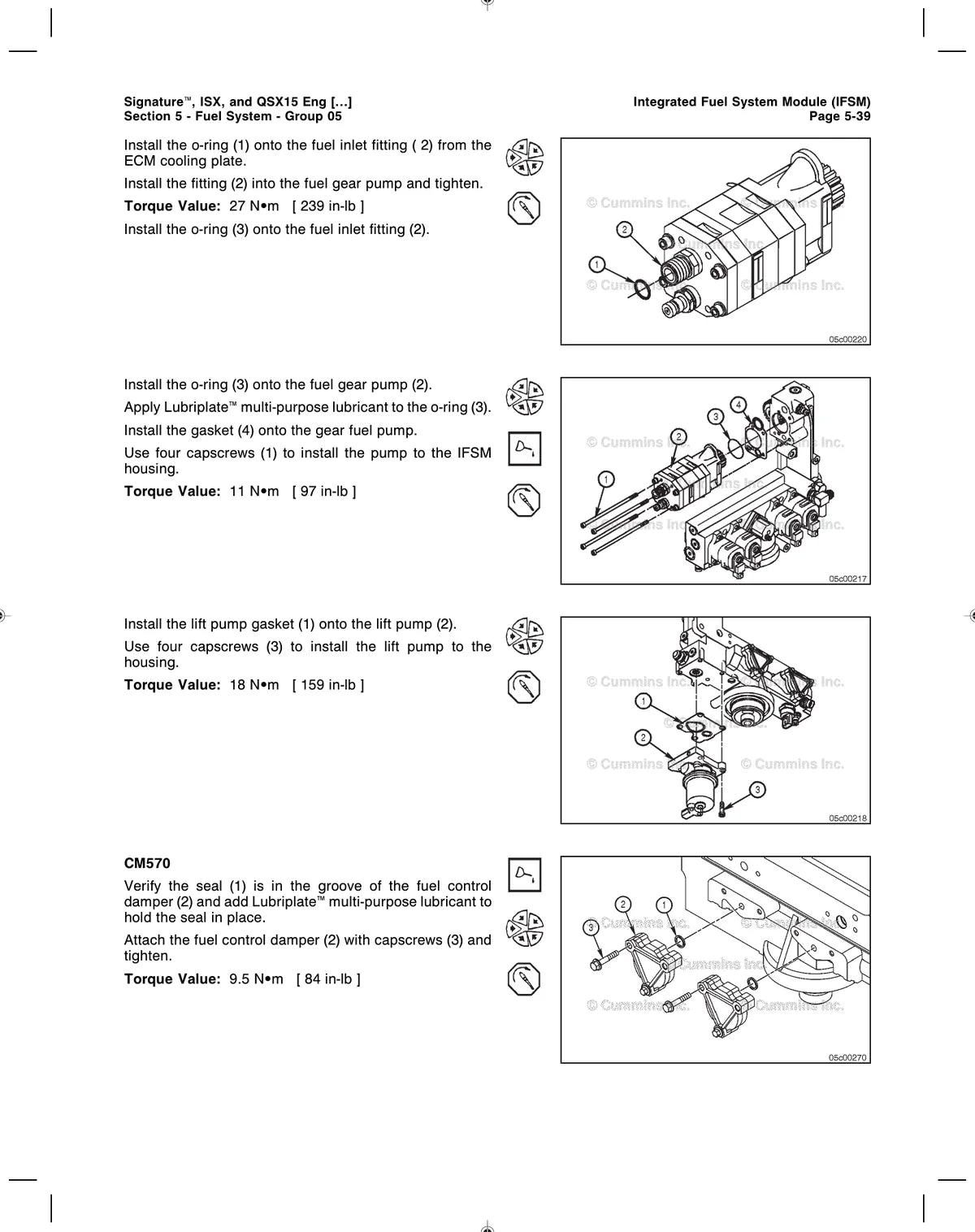 Cummins Volume 2 Motor Isx, And QSX15 — motor, figura técnica 1