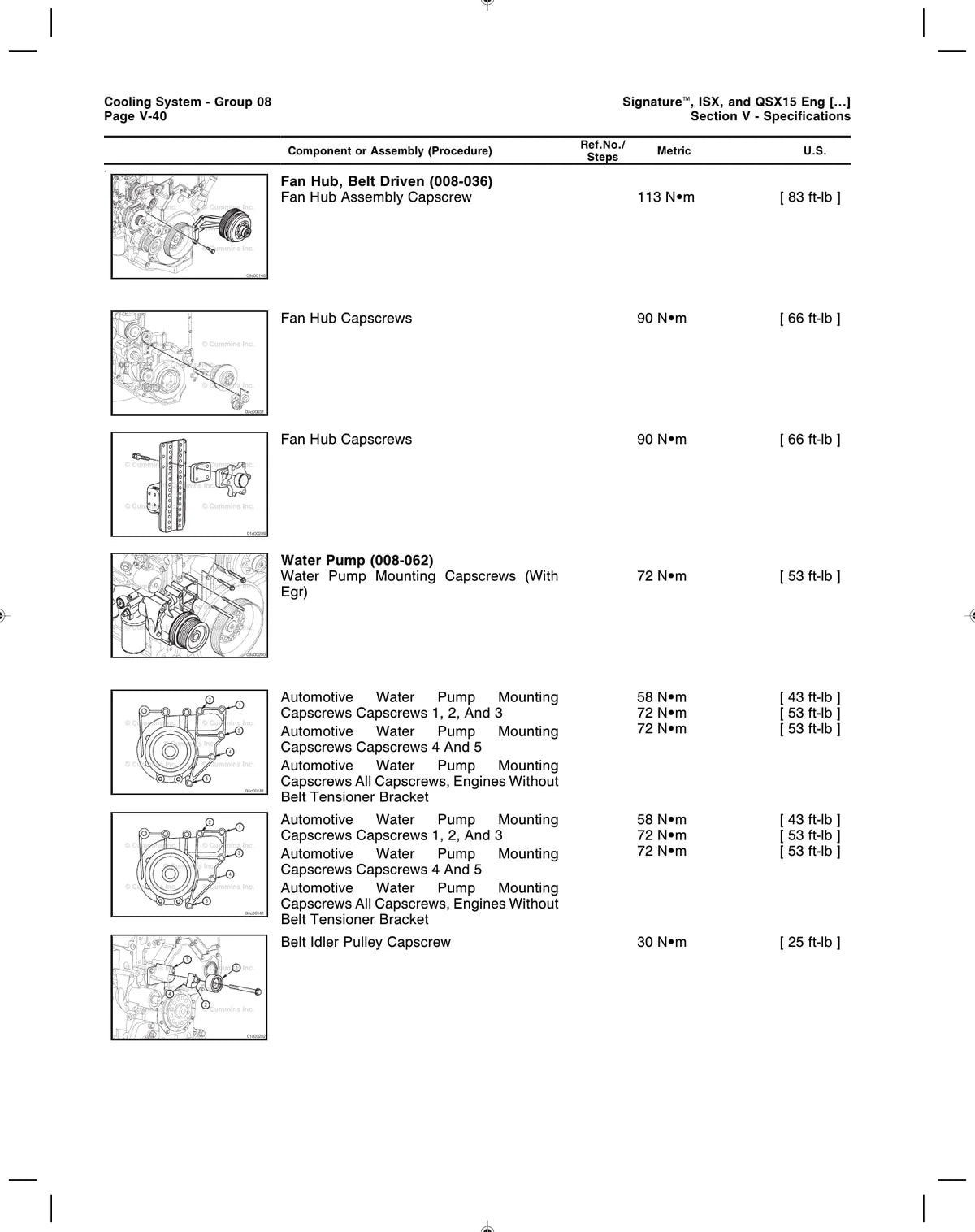Cummins Volume 2 Motor Isx, And QSX15 — motor, figura técnica 3