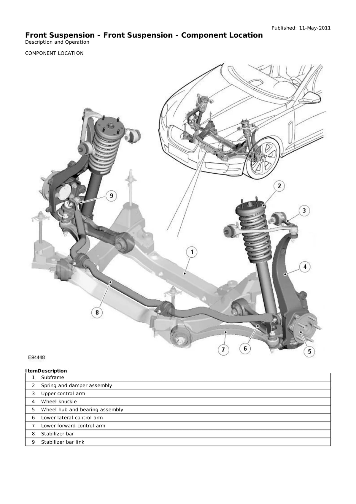 Jaguar X250 XF — veículo, figura técnica 1