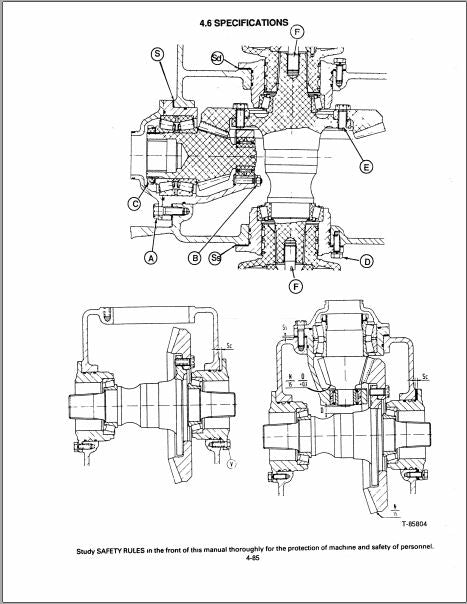 Manual De Serviço FIATALLIS - FD14E - Trator De Esteira