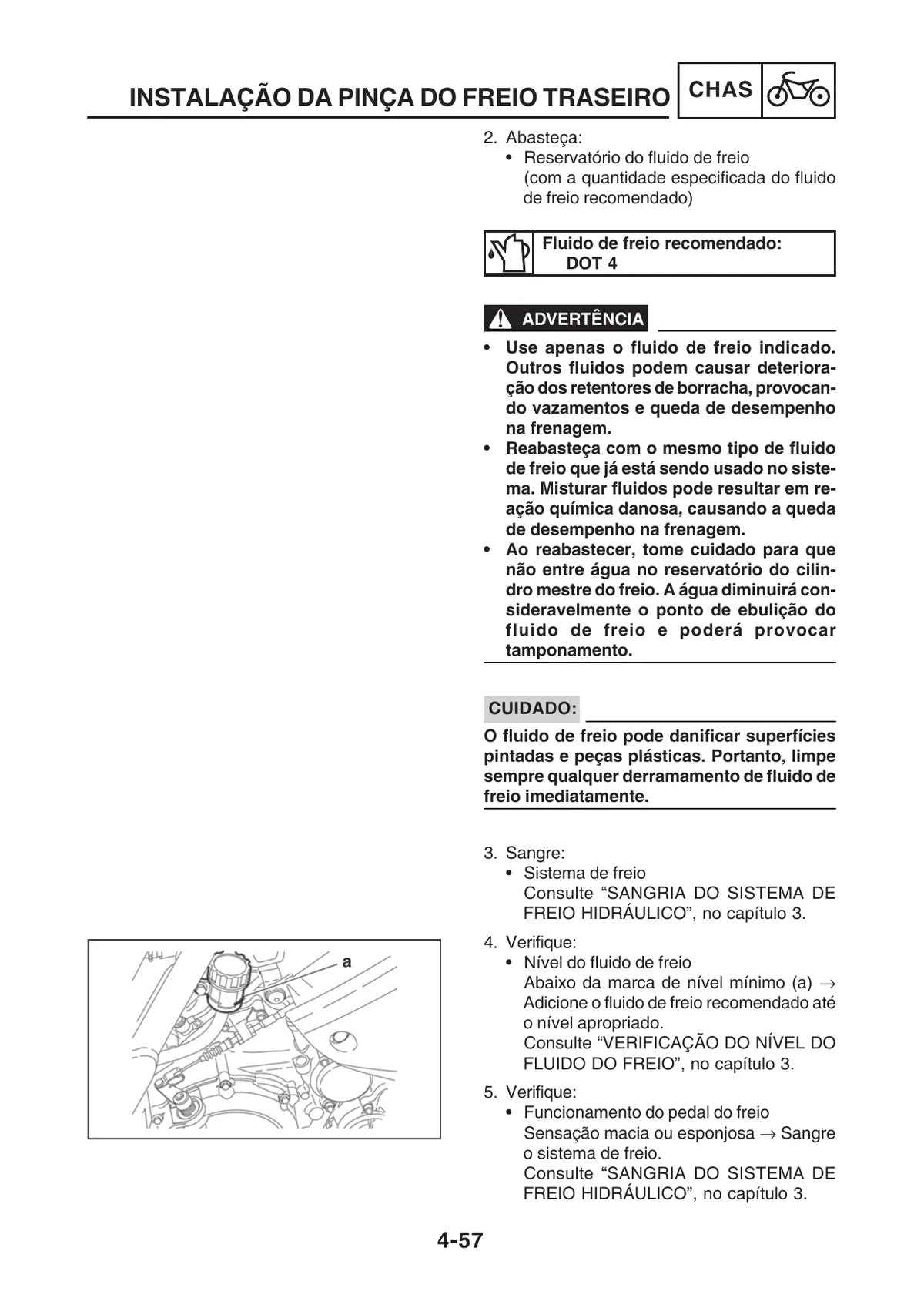 Yamaha Xt 660z Tenere 2012 — motocicleta, figura técnica 2