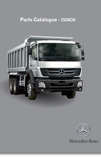 CATALOGO DE PEÇAS PDF CAMINHÃO AXOR 2528CH - MERCEDES BENZ