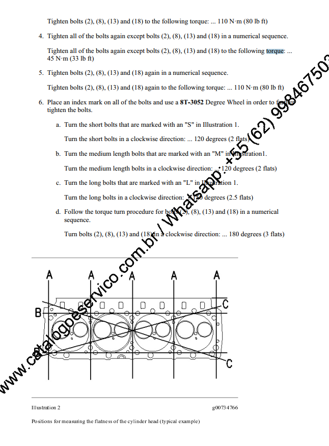 Manual De Serviço Motor Industrial - 3054B - Maquinas Caterpillar