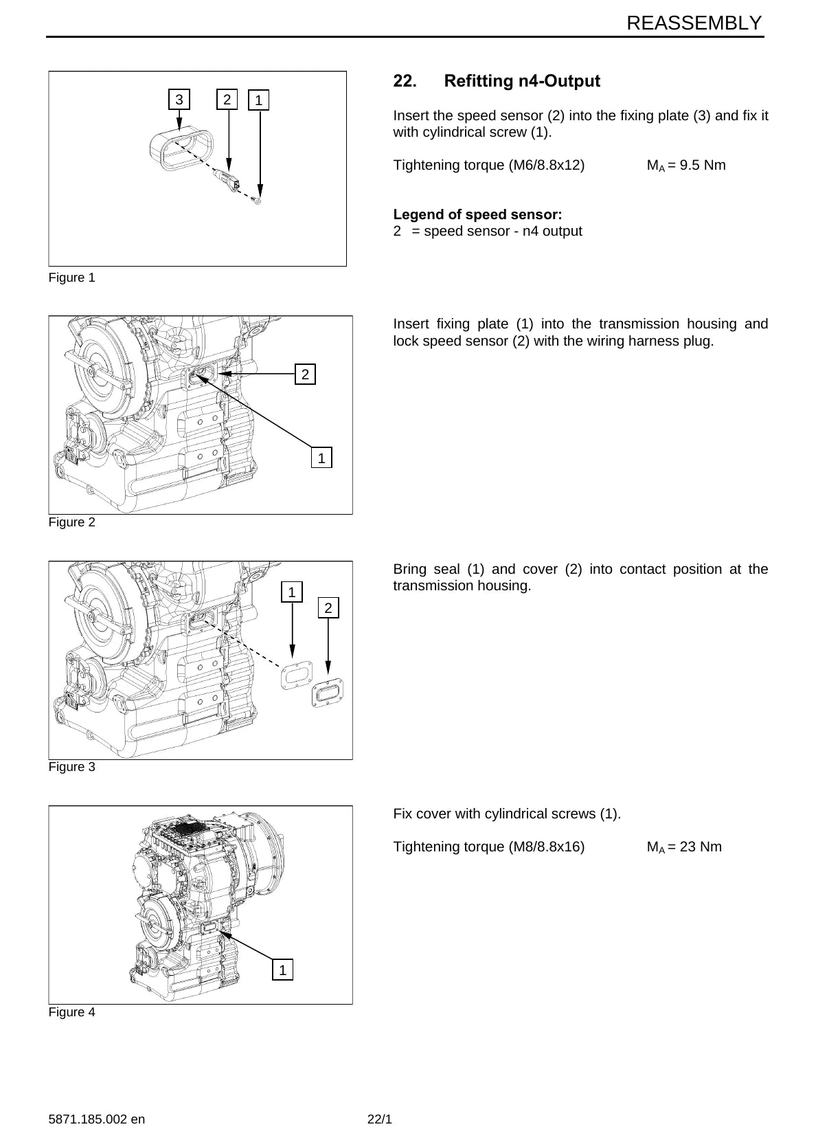 ZF ErgoPower · Transmissão L II — transmissão, figura técnica 4