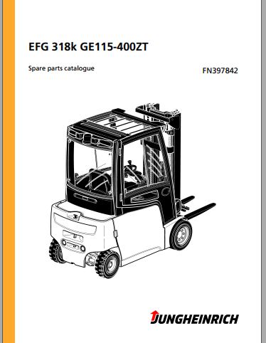 CATALOGO DE PEÇAS PDF EMPILHADEIRA EFG 318k GE115-400ZT - JUNGHEINRICH