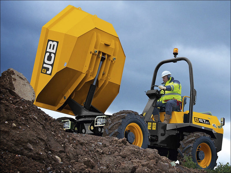 Manual De Serviço Dumper JCB - 6T-1 Ponta dianteira, 6T-1 Ponta Giratória