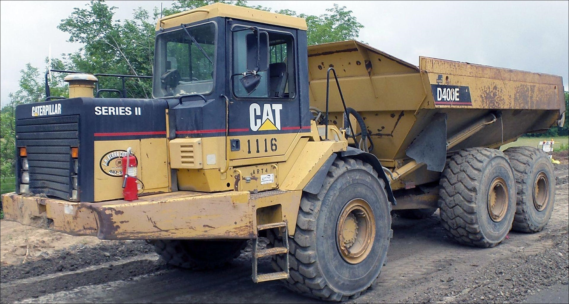 Manual de Serviço CATERPILLAR - D400E II - Caminhão articulado - ( Inglês )