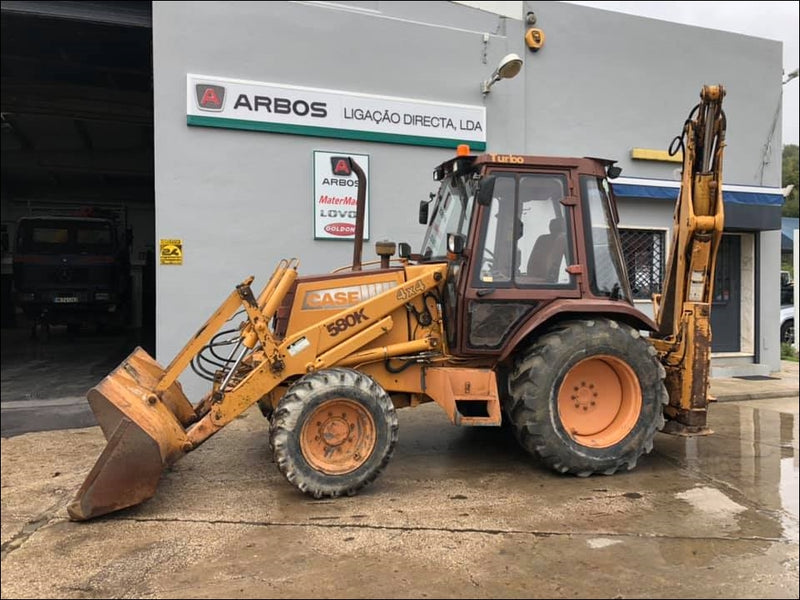 Catalogo De Peças CASE 580K Retro-Carregadeira 87\91