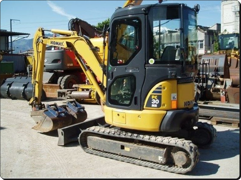 Catálogo de pecas Komatsu - PC30MR-2-A - escavad. de esteira