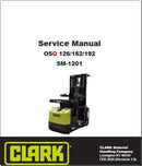 Manuais De Serviço CLARK - OSQ 126\162\192 - Empilhadeira