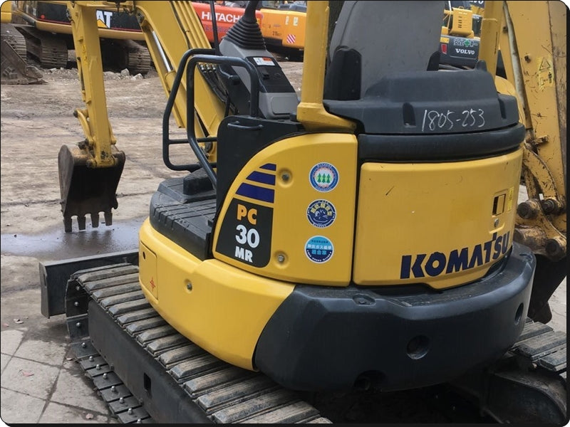 Catálogo de pecas Komatsu - PC30MR-2-D - escavad. de esteira