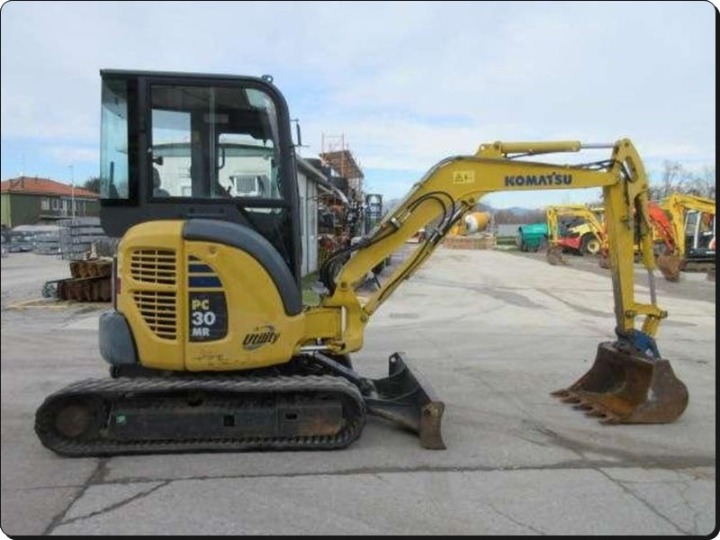 Catálogo de pecas Komatsu - PC30MR-3 - escavad. de esteira