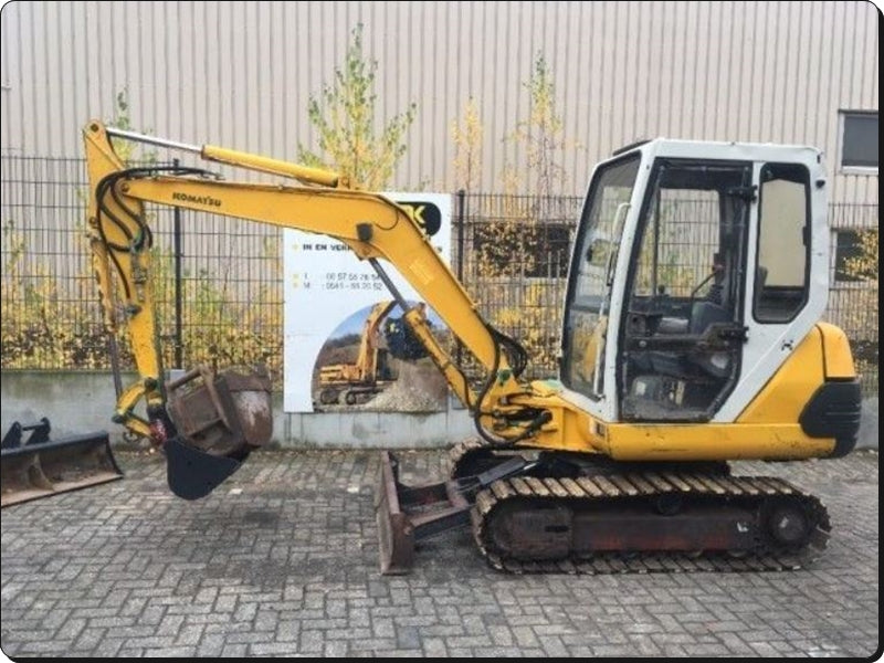Catálogo de pecas Komatsu - PC30MR-5 - escavad. de esteira