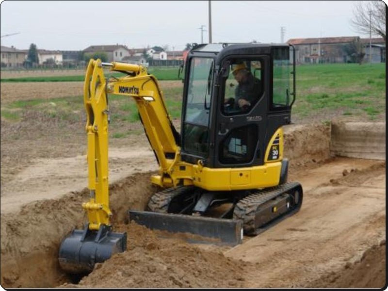 Catálogo de pecas Komatsu - PC30MRX-1 - escavad. de esteira