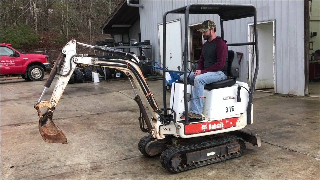 Manual De Serviço BOBCAT - 316 - Escavadora Hidráulica