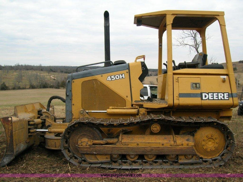 MANUAL DE SERVIÇO MECÂNICO JOHN DEERE - 450H, 550H, 650H