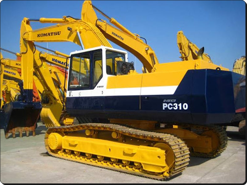 Catálogo de pecas Komatsu - PC310-5 - escavad. de esteira