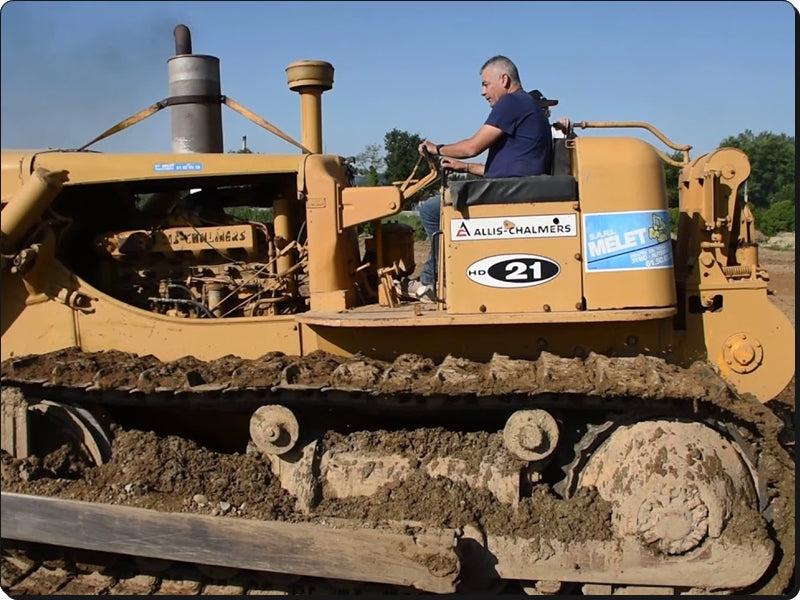 catalago de pecas Trator sobre esteiras HD21 fiat allis