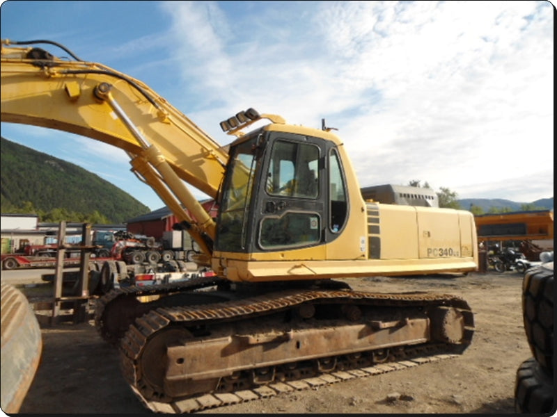 Catálogo de pecas Komatsu - PC340-6K - escavad. de esteira
