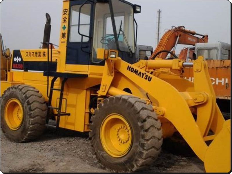 MANUAL DE SERVIÇO KOMATSU - WA250-3 - PA CARREGADEIRA