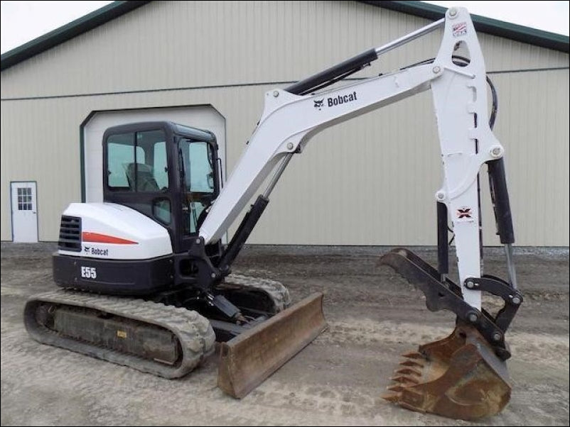 Manual De Serviço BOBCAT - E55 - Escavador Compacto