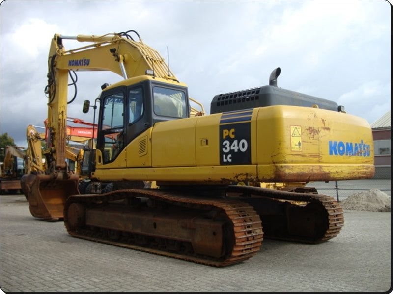 Catálogo de pecas Komatsu - PC340LC - escavad. de esteira