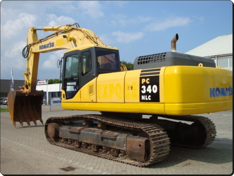 Catálogo de pecas Komatsu - PC340NLC-7 - escavad. de esteira