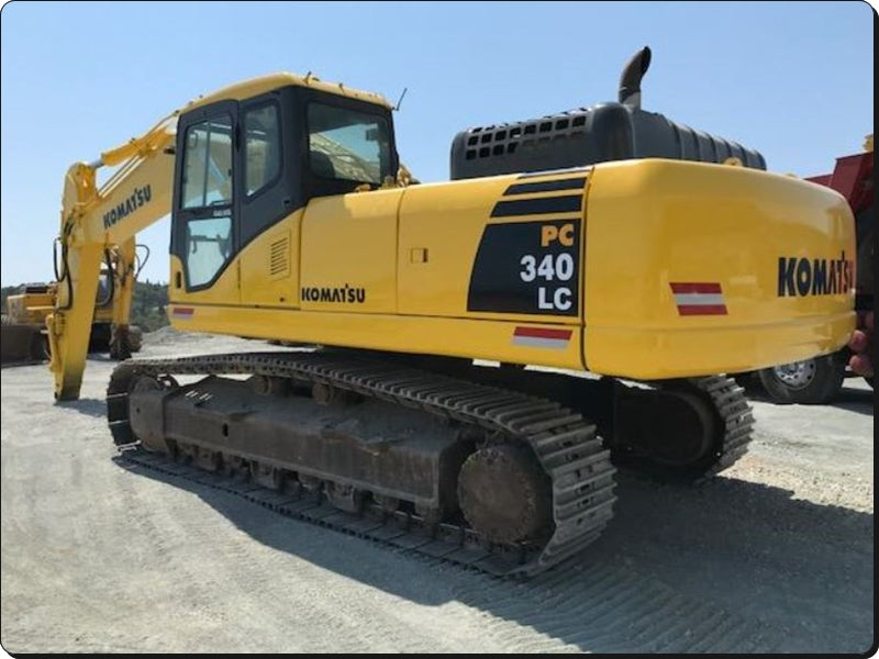 Catálogo de pecas Komatsu PC340NLC-7E0 - escavad. de esteira