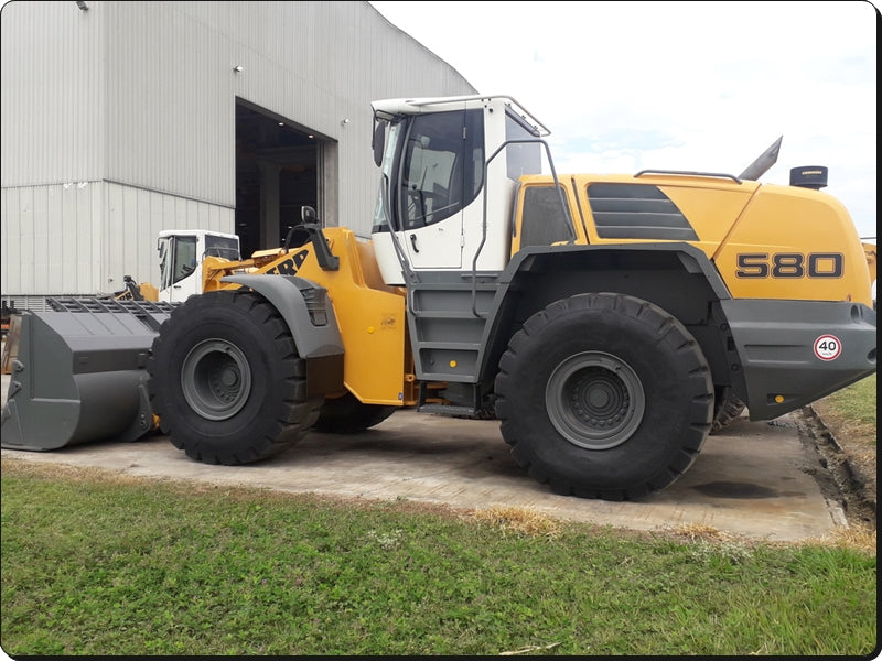 Manual De Servico LIEBHERR - L580-1456 - Retroescavadeira