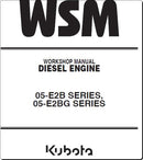 Manual De Serviço KUBOTA - 05-E2B\05-E2BG Series - Motor Diesel