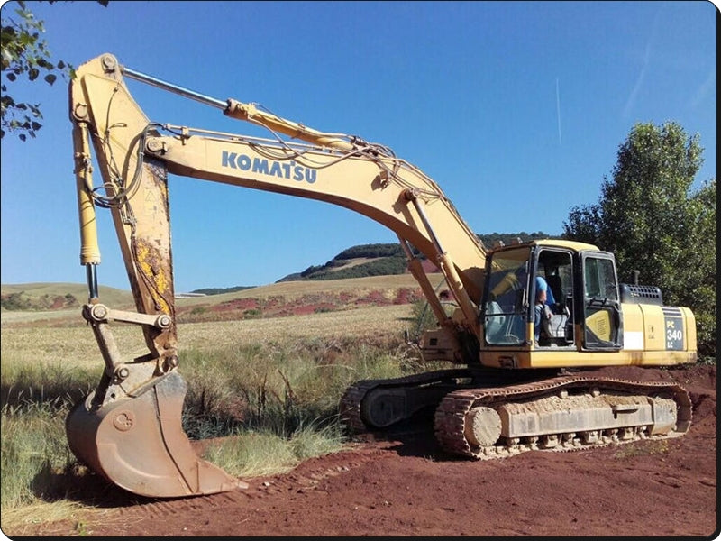 Catálogo de pecas Komatsu - PC340LC-7 - escavad. de esteira