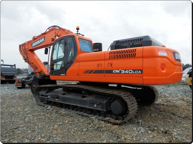 Catálogo de Peças - DOOSAN DX340LCA - Escavadeira