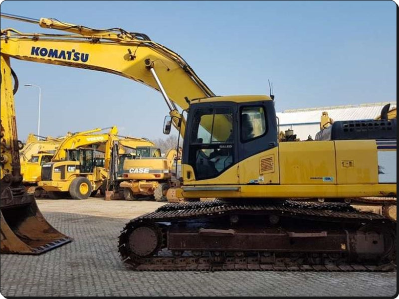 Catálogo de pecas Komatsu -PC340LC-7E0 - escavad. de esteira