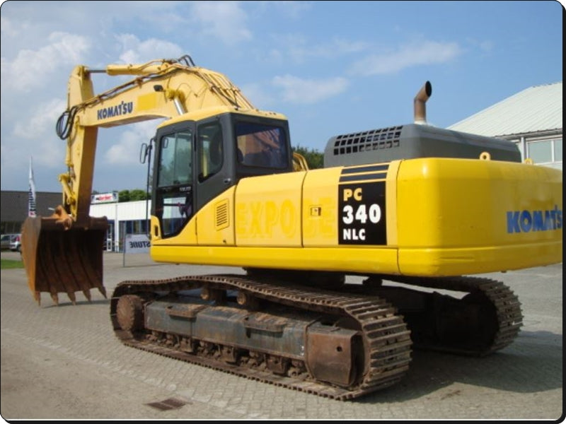 Catálogo de pecas Komatsu -PC340NLC-6k - escavad. de esteira