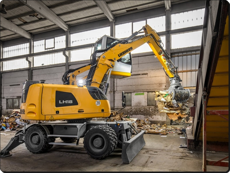 Manual De Servico LIEBHERR - LH 18M - Excavador Hidraulico