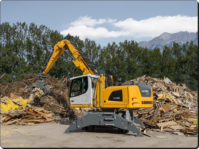 Manual De Servico LIEBHERR - LH22-LH35M\C\T 4f - Excavador Hidraulico