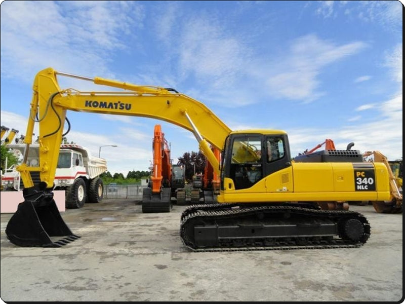 Catálogo de pecas Komatsu -PC340NLC-7k - escavad. de esteira